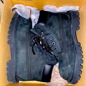 Toddler Timberland construction boot